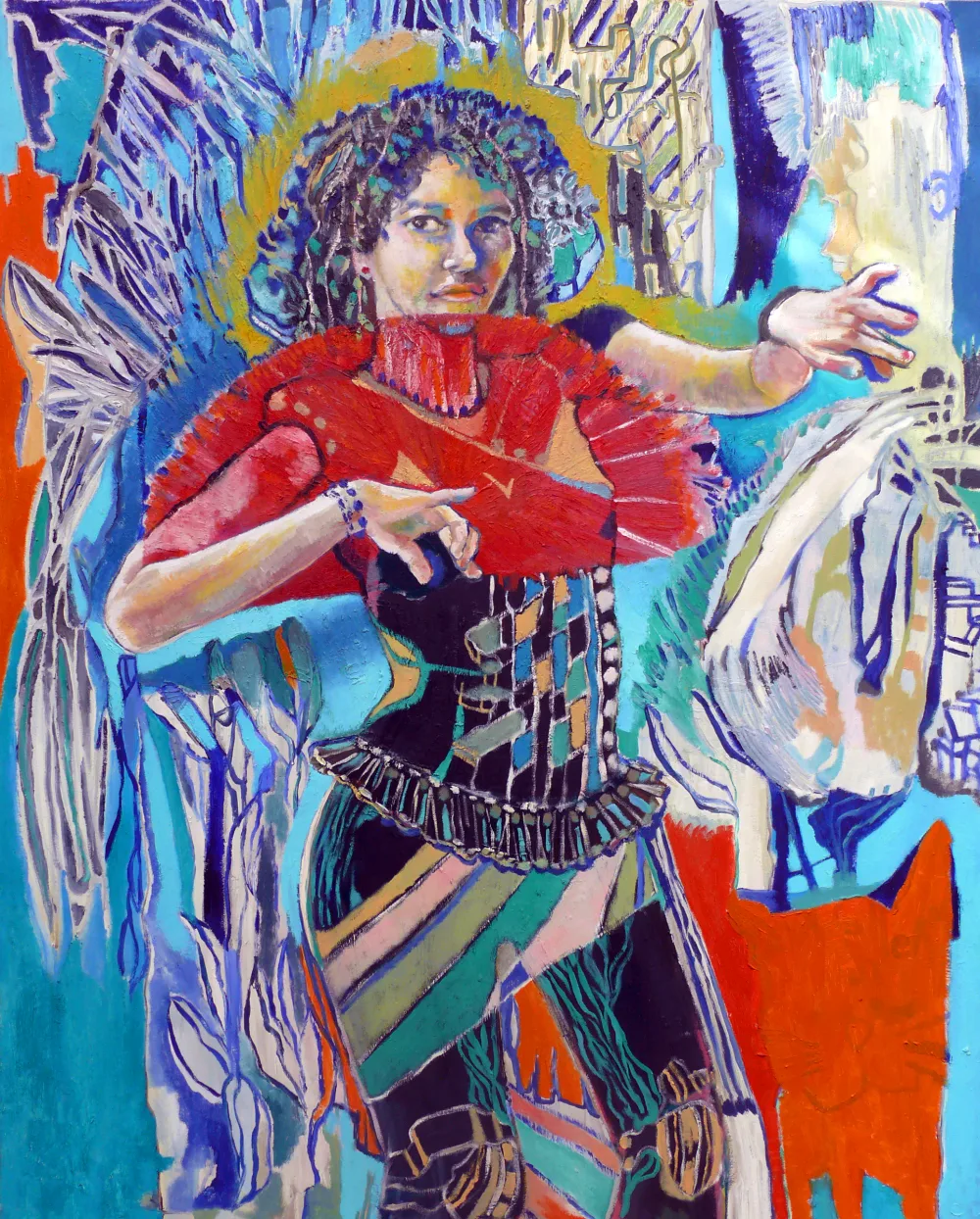Oil painting: otoportre ece(1)